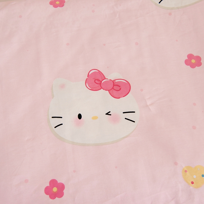 91家纺网 家纺一手货源 找家纺 芭伯妮 2026新款全棉AB版幼儿园三件套宝宝午睡被子六件套儿童被套多件套（第一批） 凯蒂甜梦