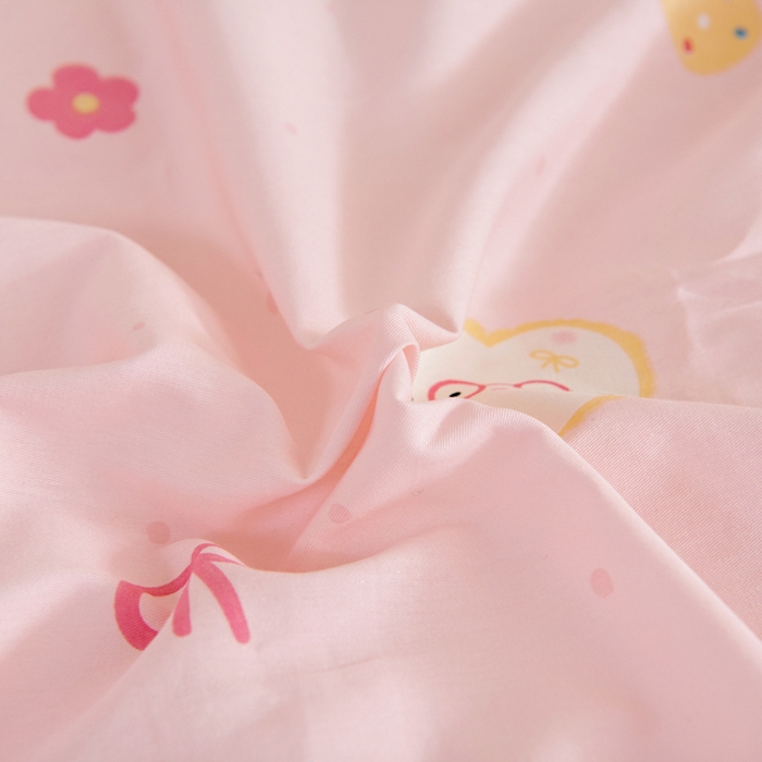 91家纺网 家纺一手货源 找家纺 芭伯妮 2026新款全棉AB版幼儿园三件套宝宝午睡被子六件套儿童被套多件套（第一批） 凯蒂甜梦