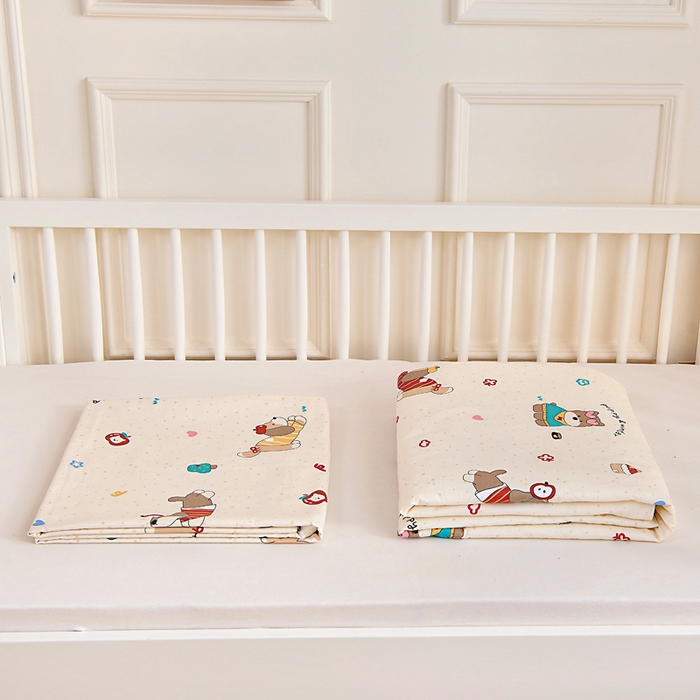 91家纺网 家纺一手货源 找家纺 芭伯妮 2026新款全棉AB版幼儿园三件套宝宝午睡被子六件套儿童被套多件套（第一批） 旺星卧室