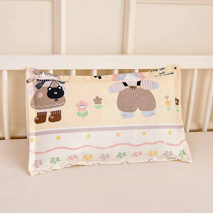 91家纺网 家纺一手货源 找家纺 芭伯妮 2026新款全棉AB版幼儿园三件套宝宝午睡被子六件套儿童被套多件套（第一批） 甜妹日记