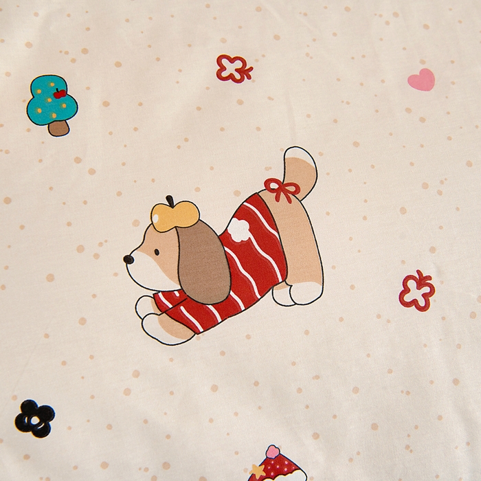 91家纺网 家纺一手货源 找家纺 芭伯妮 2026新款全棉AB版幼儿园三件套宝宝午睡被子六件套儿童被套多件套（第一批） 旺星卧室