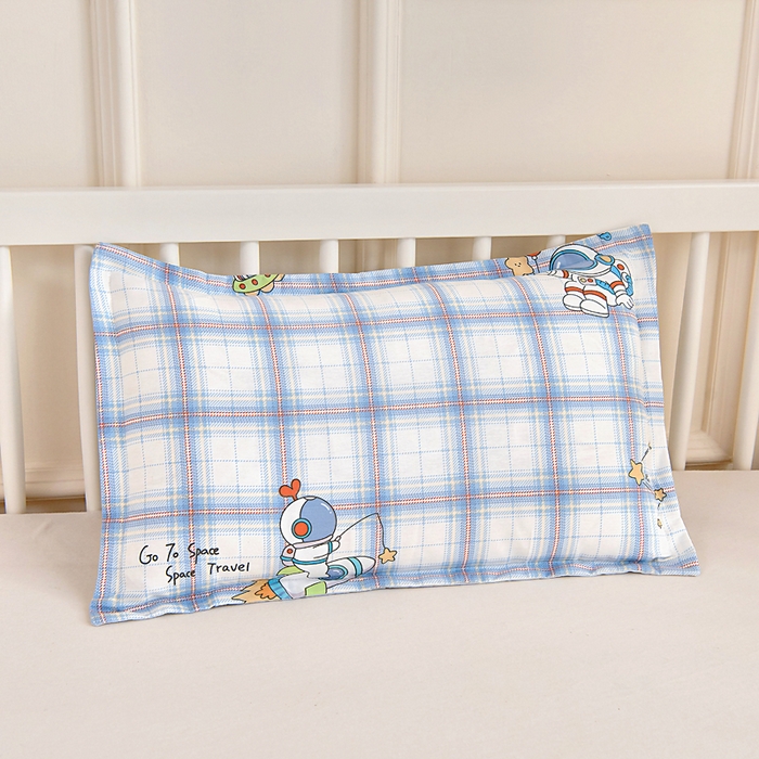 91家纺网 家纺一手货源 找家纺 芭伯妮 2026新款全棉AB版幼儿园三件套宝宝午睡被子六件套儿童被套多件套（第一批） 宇航星梦