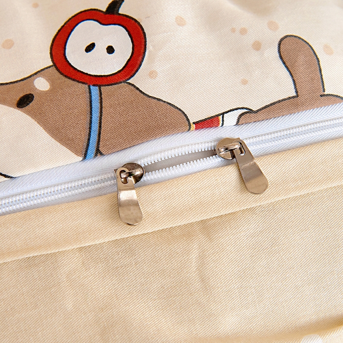 91家纺网 家纺一手货源 找家纺 芭伯妮 2026新款全棉AB版幼儿园三件套宝宝午睡被子六件套儿童被套多件套（第一批） 旺星卧室