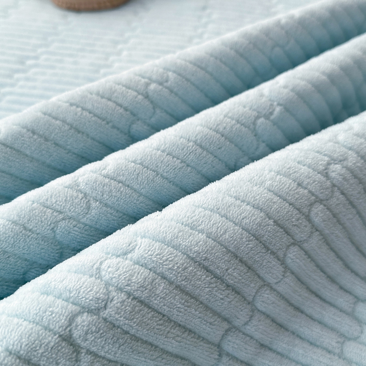 91家纺网 家纺一手货源 找家纺 恒尚居 2026新款A双层纱B牛奶绒床盖双面两用夹棉床单学生床垫床褥子系列二 汪汪队【A双层纱-B牛奶绒】