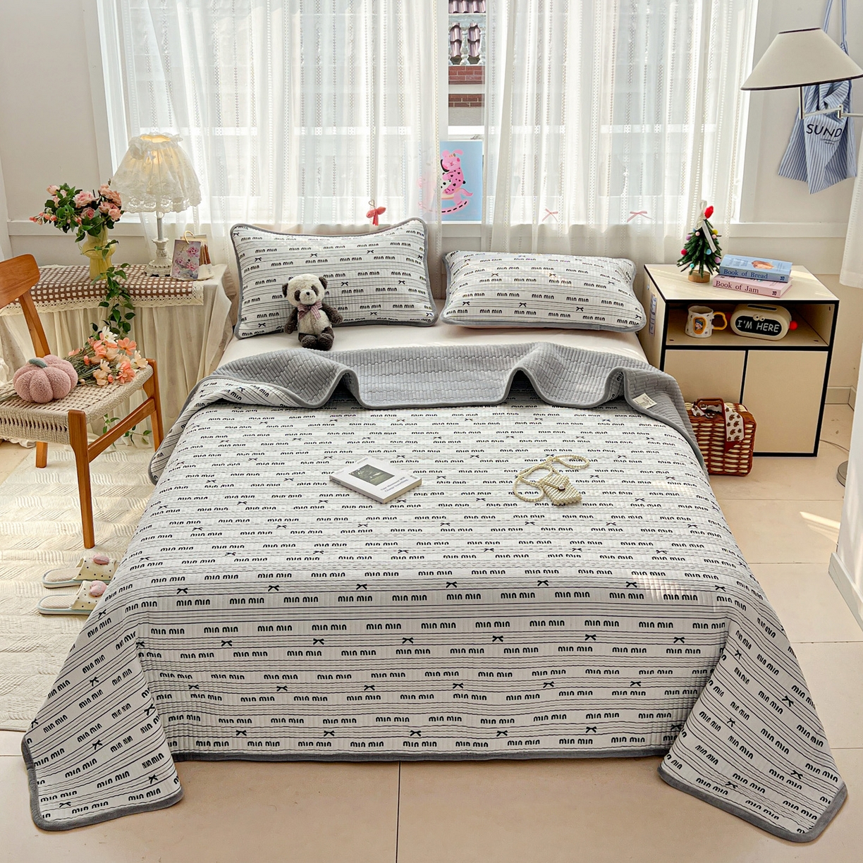 91家纺网 家纺一手货源 找家纺 （总）恒尚居 2024-秋冬新品牛奶绒床垫床褥垫加厚夹棉软床垫床褥子床护垫保护垫