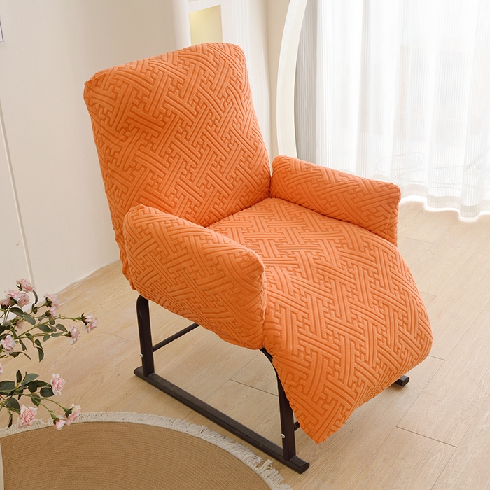 91家纺网 家纺一手货源 找家纺 （总）启博家纺 2025新款磨毛提花绒功能款办公躺椅套