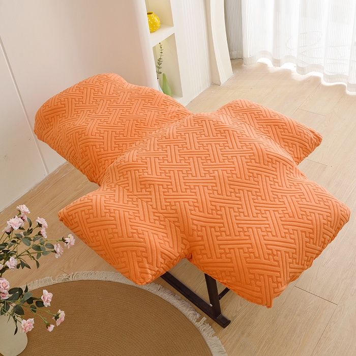 91家纺网 家纺一手货源 找家纺 （总）启博家纺 2025新款磨毛提花绒功能款办公躺椅套