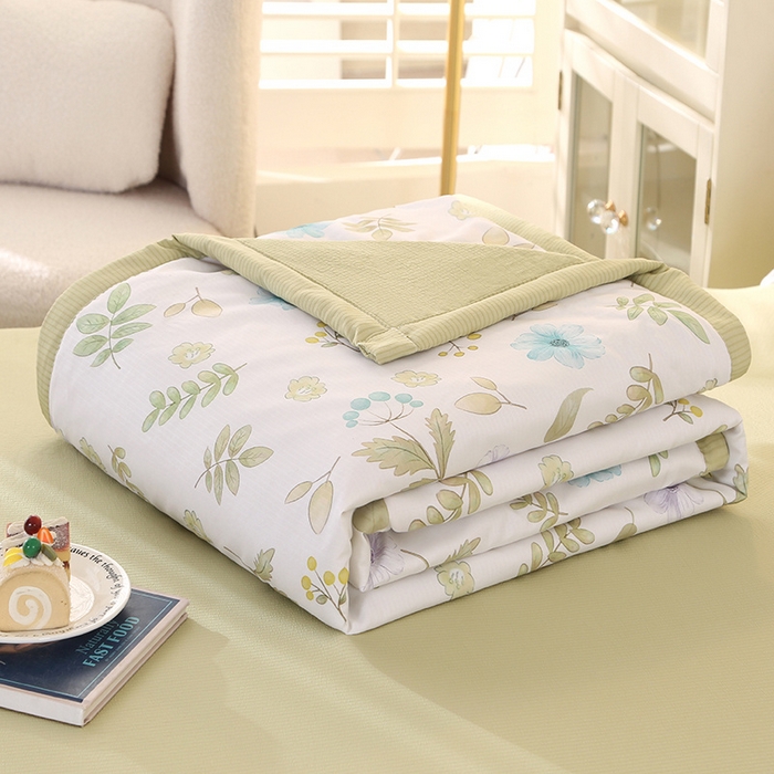 91家纺网 家纺一手货源 找家纺 （总）延遥 2026新款亲肤水洗棉夏被夏凉被夏被四件套