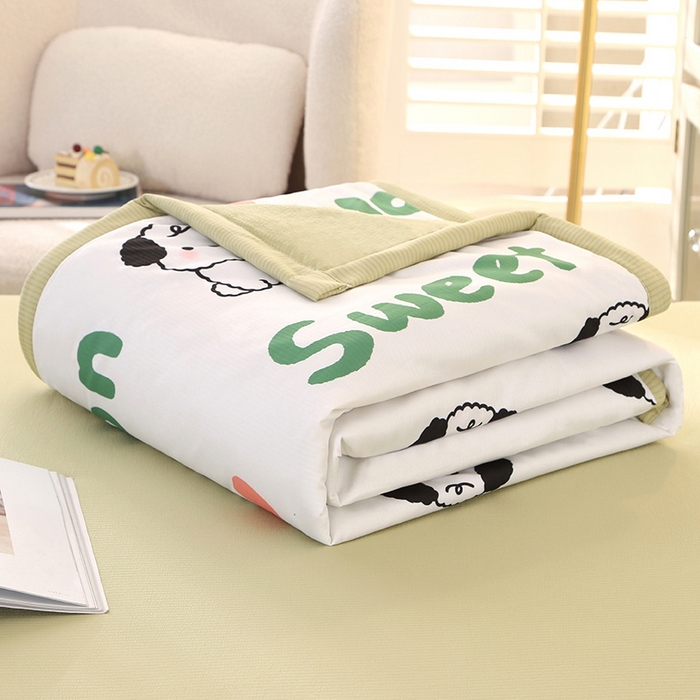 91家纺网 家纺一手货源 找家纺 （总）延遥 2026新款亲肤水洗棉夏被夏凉被夏被四件套