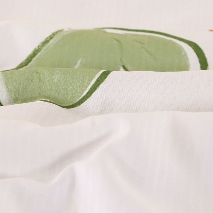 91家纺网 家纺一手货源 找家纺 延遥 2026新款亲肤水洗棉夏被夏凉被夏被四件套 爱心绿