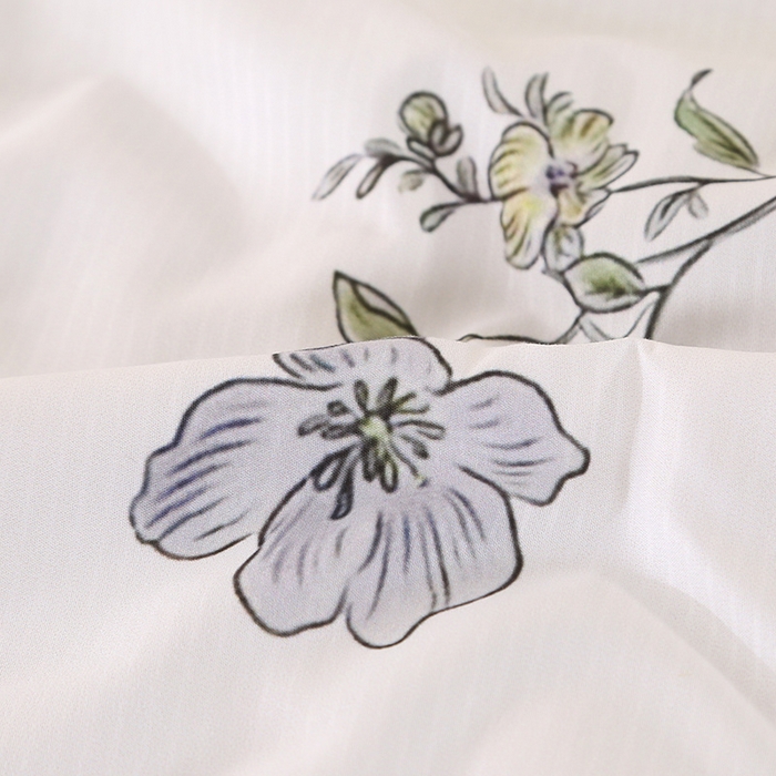 91家纺网 家纺一手货源 找家纺 延遥 2026新款亲肤水洗棉夏被夏凉被夏被四件套 花想容