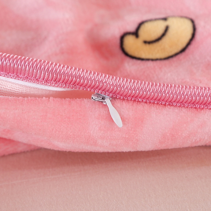 91家纺网 家纺一手货源 找家纺 雨洋家纺 2025新款学生季加厚保暖牛奶绒金貂绒婴儿宝宝学生三件套  八方来财