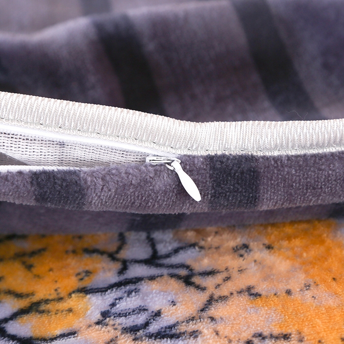 91家纺网 家纺一手货源 找家纺 雨洋家纺 2025新款学生季加厚保暖牛奶绒金貂绒婴儿宝宝学生三件套 一鹿有你