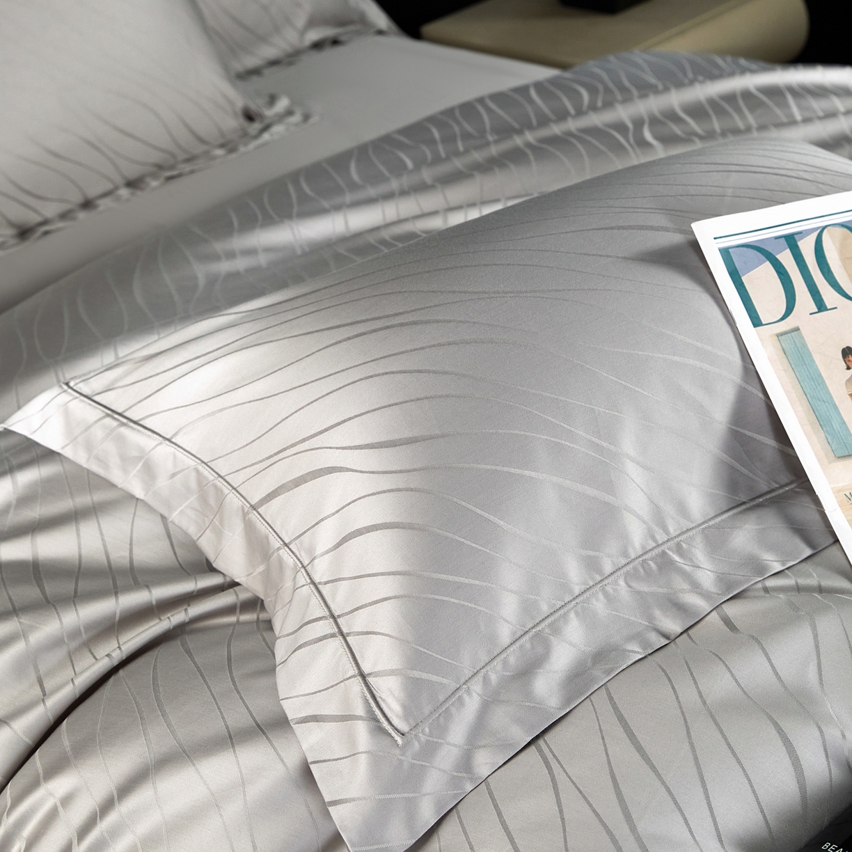 91家纺网 家纺一手货源 找家纺 （总）淳绵家居 2025新款长绒棉提花纯棉四件套贡缎全棉被套床上用品-布拉诺