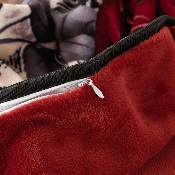 91家纺网 家纺一手货源 找家纺 （总）佳一 2025新款高克重8-9斤印花牛奶绒四件套