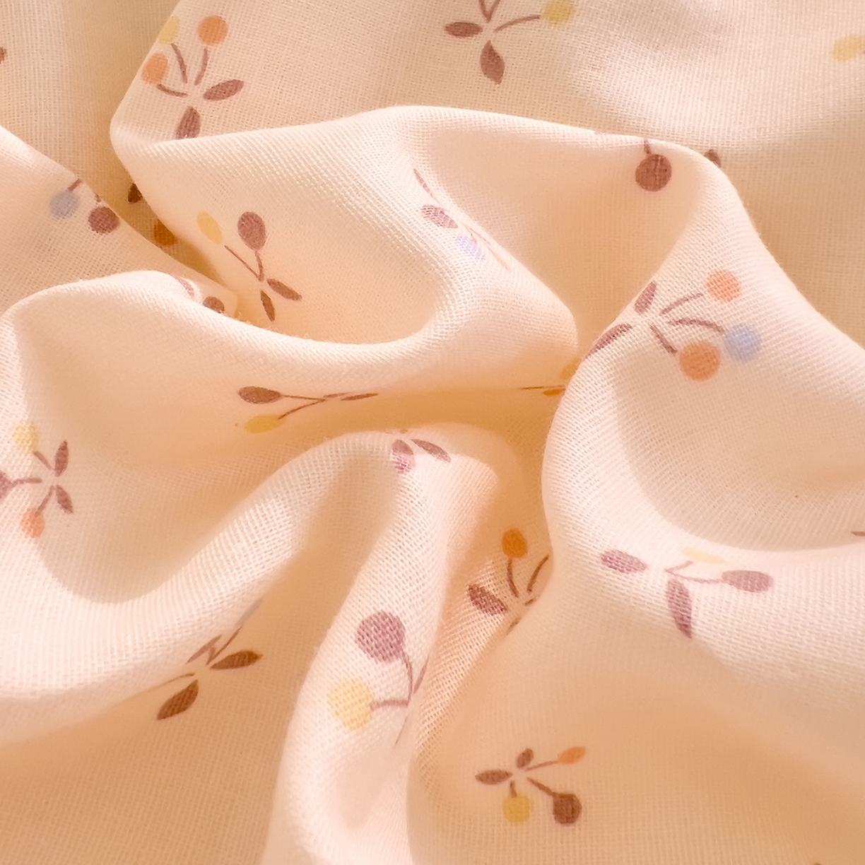 91家纺网 家纺一手货源 找家纺 DoDo 兜兜 2026新款全棉纯棉柔软双层纱套件系列（可定做尺寸） 乔安娜