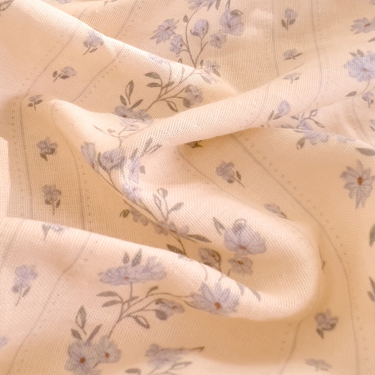 91家纺网 家纺一手货源 找家纺 DoDo 兜兜 2026新款全棉纯棉柔软双层纱单品被套系列（可定做尺寸） 芷若