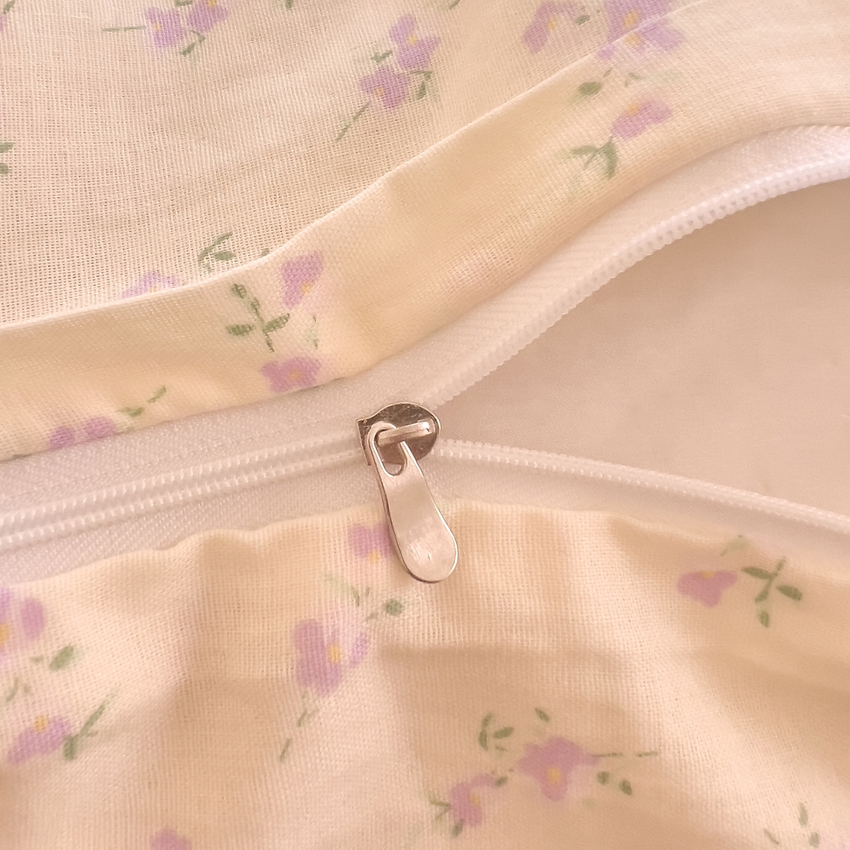 91家纺网 家纺一手货源 找家纺 DoDo 兜兜 2026新款全棉纯棉柔软双层纱单品被套系列（可定做尺寸） 含笑-紫