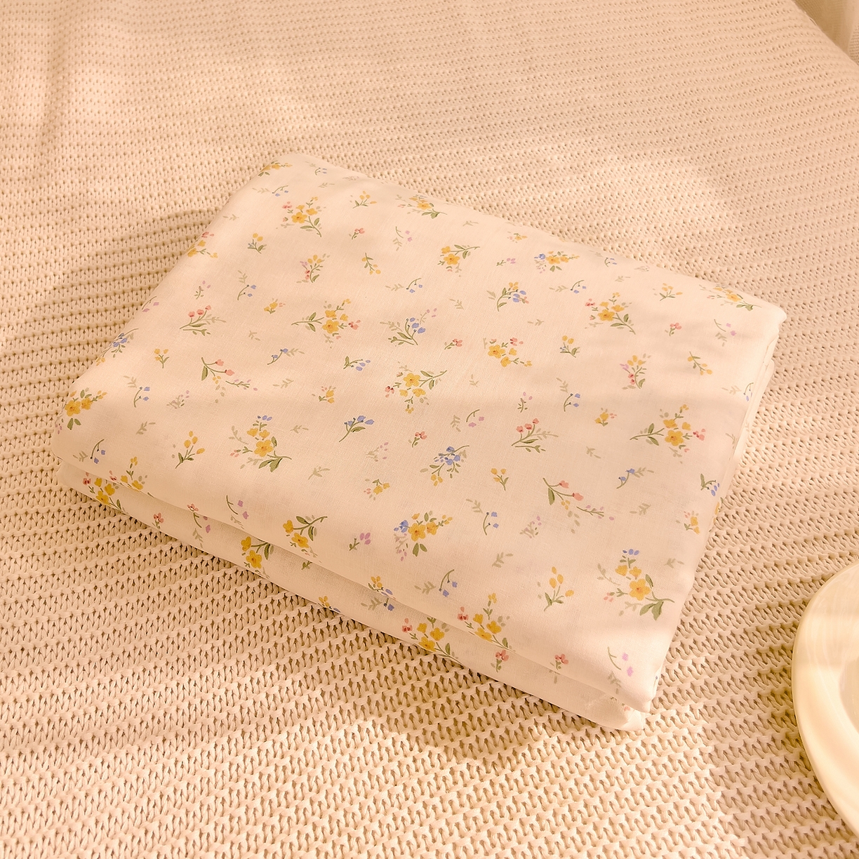 91家纺网 家纺一手货源 找家纺 DoDo 兜兜 2026新款全棉纯棉柔软双层纱单品被套系列（可定做尺寸） 伊卡