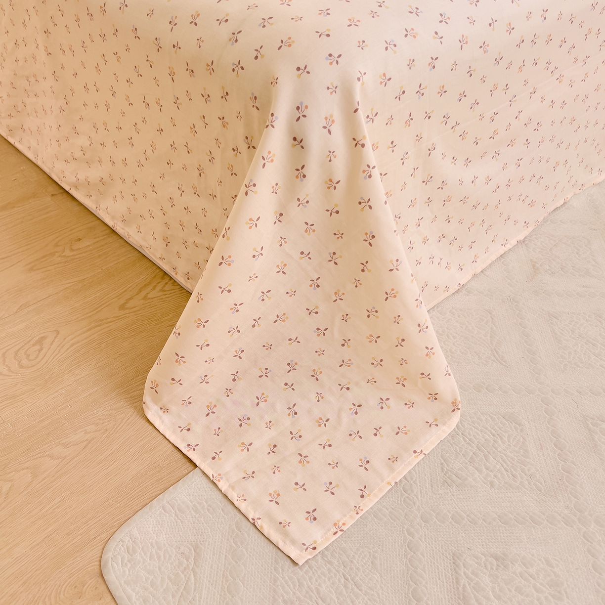 91家纺网 家纺一手货源 找家纺 DoDo 兜兜 2026新款全棉纯棉柔软双层纱单品床单系列（可定做尺寸） 乔安娜