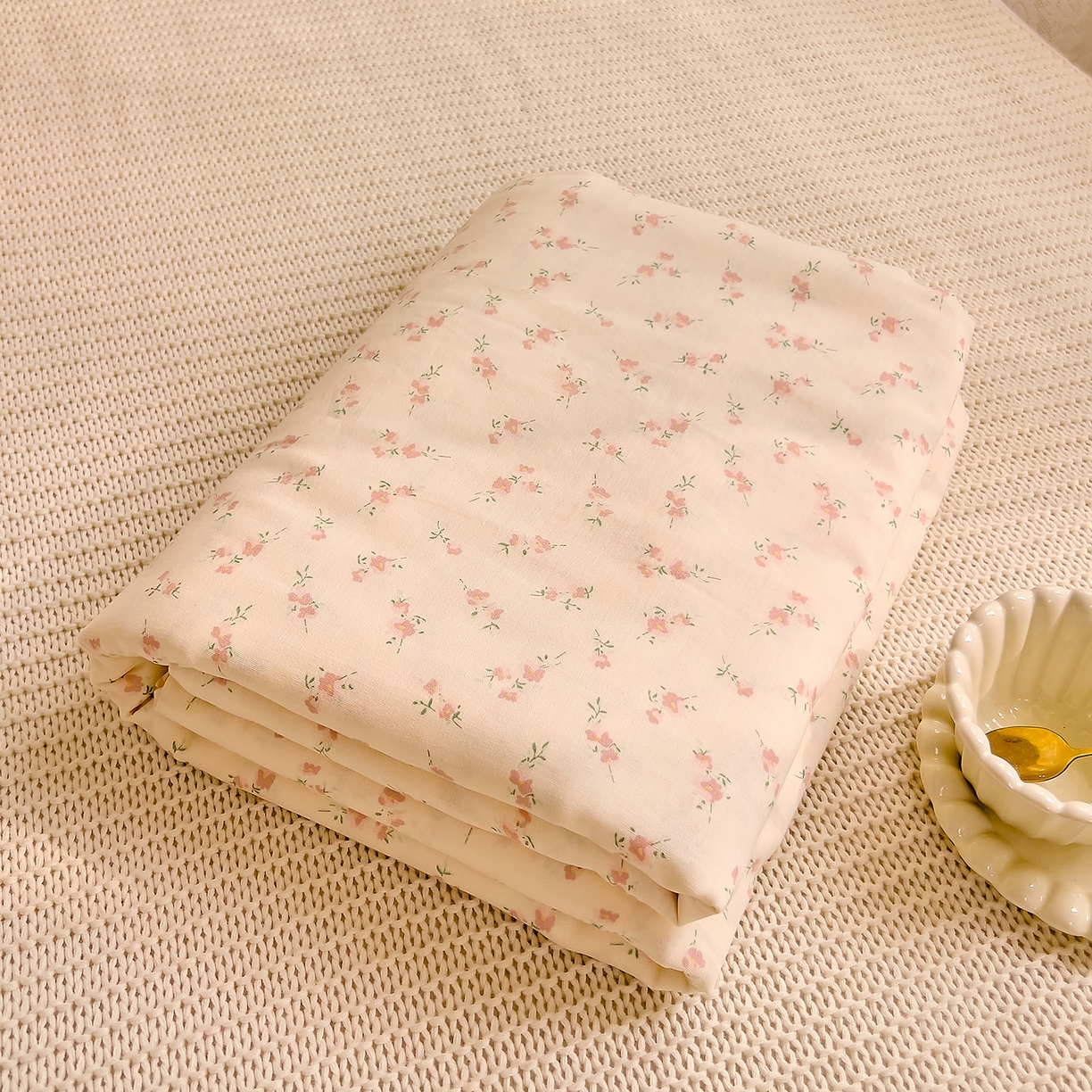 91家纺网 家纺一手货源 找家纺 （总）DoDo 兜兜 2026新款全棉纯棉柔软双层纱单品床单系列（可定做尺寸）