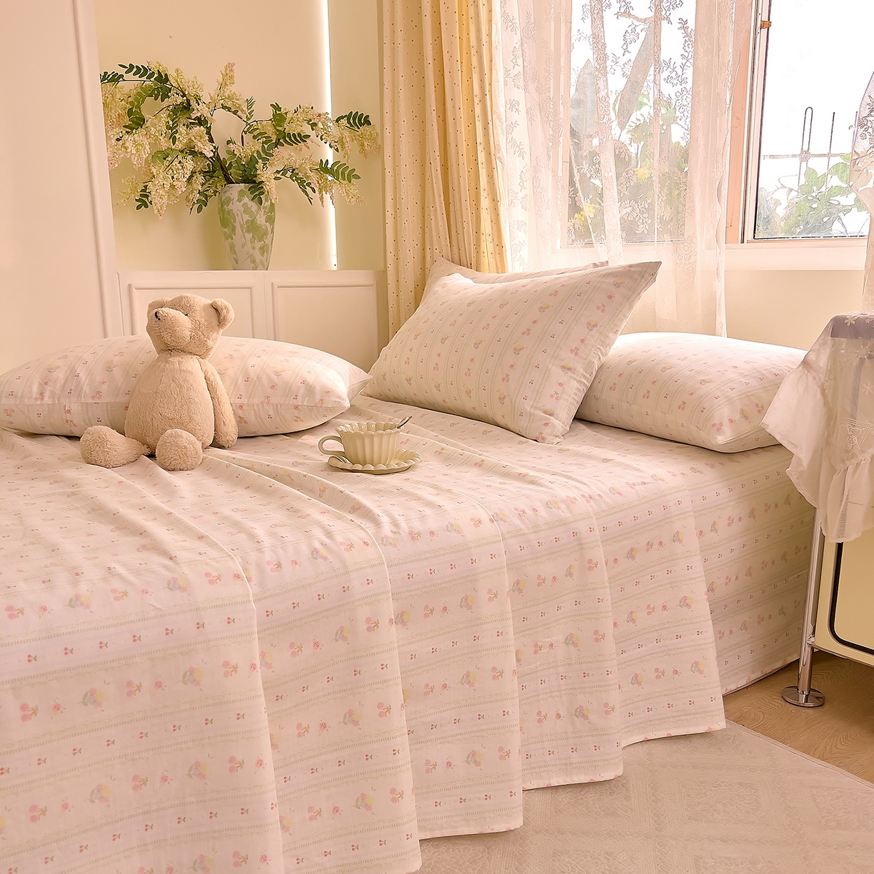 DoDo 兜兜 2026新款全棉纯棉柔软双层纱单品床单系列（可定做尺寸） 软芙