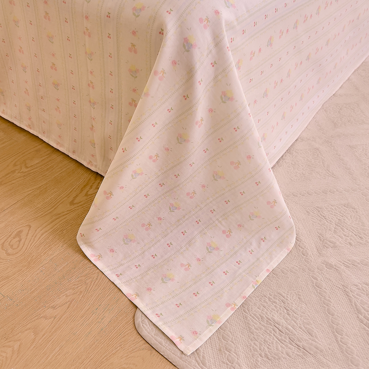 91家纺网 家纺一手货源 找家纺 DoDo 兜兜 2026新款全棉纯棉柔软双层纱单品床单系列（可定做尺寸） 软芙