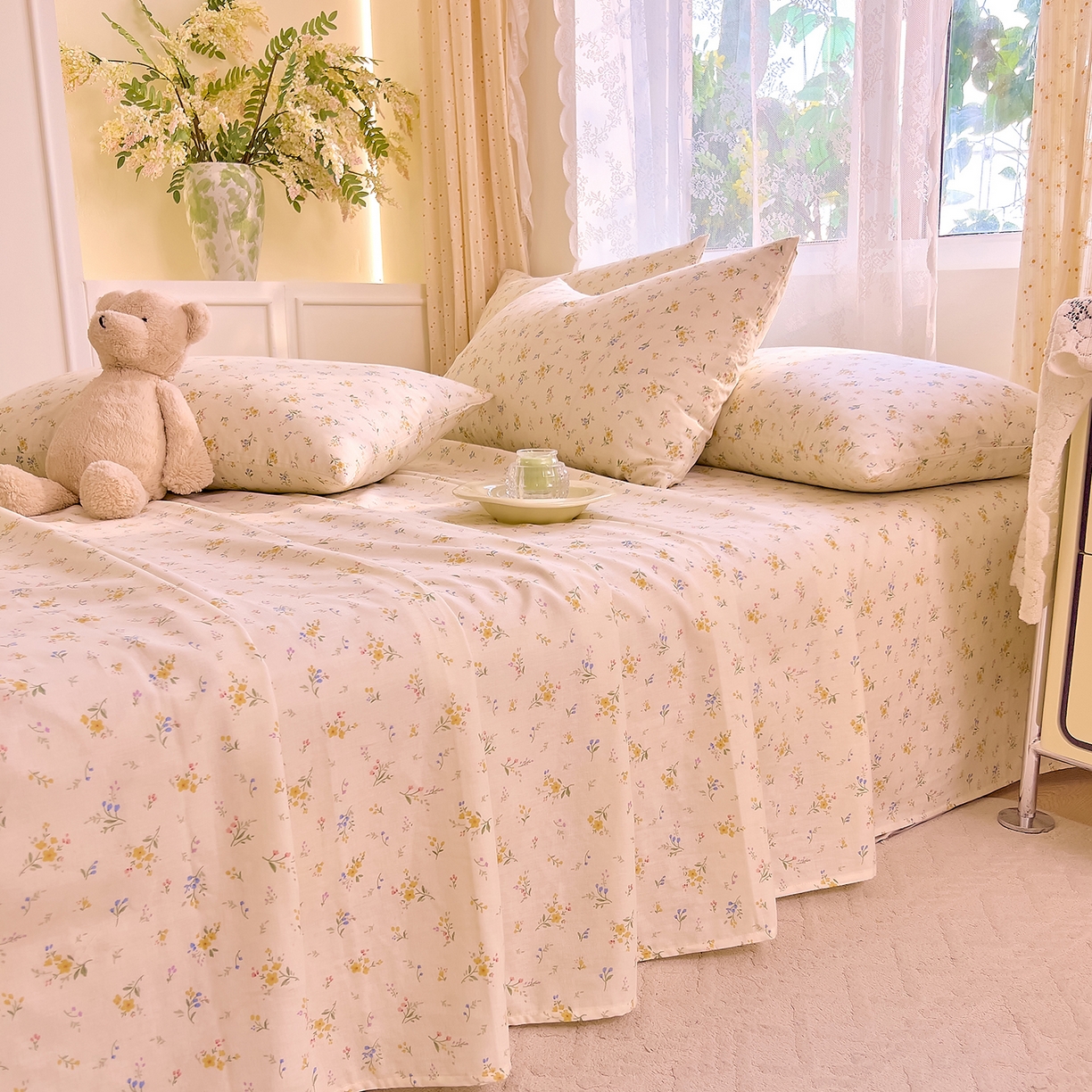 DoDo 兜兜 2026新款全棉纯棉柔软双层纱单品床单系列（可定做尺寸） 伊卡