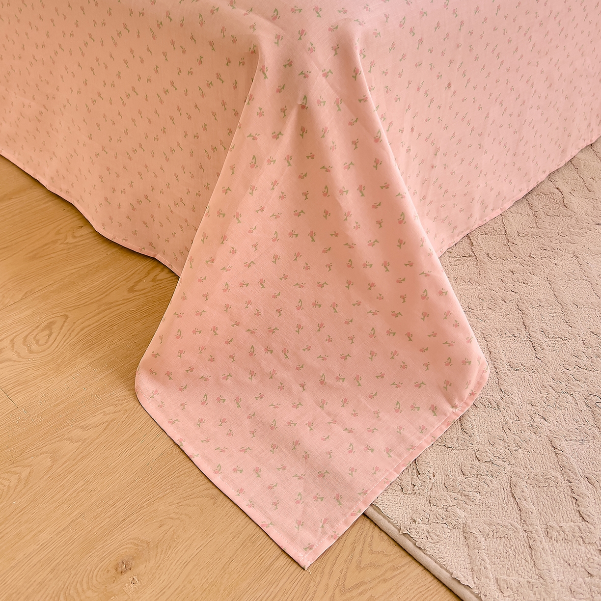 91家纺网 家纺一手货源 找家纺 DoDo 兜兜 2026新款全棉纯棉柔软双层纱单品床单系列（可定做尺寸） 甜梦