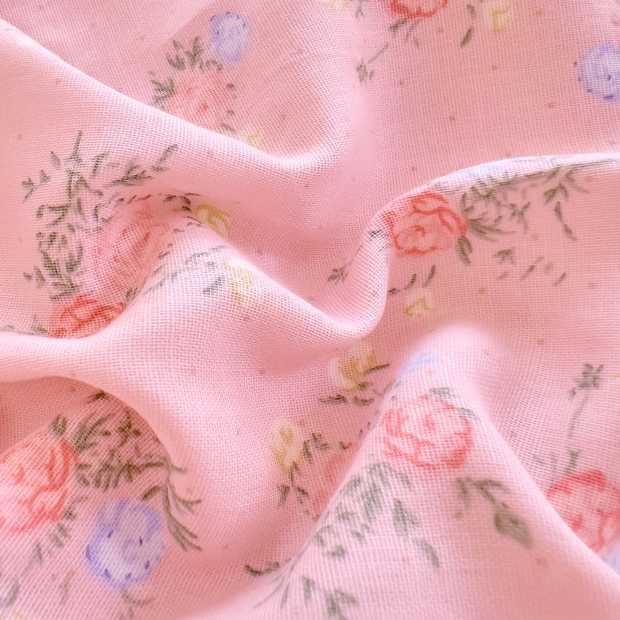 91家纺网 家纺一手货源 找家纺 DoDo 兜兜 2026新款全棉纯棉柔软双层纱单品床笠系列（可定做尺寸） 浅茉