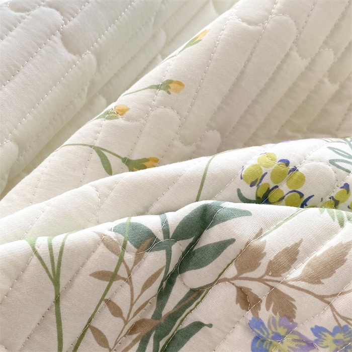 91家纺网 家纺一手货源 找家纺 乐逸家纺 2025新款100%纯棉全棉印花法式风情蕾丝花边床裙床盖款四件套 枫丹白露