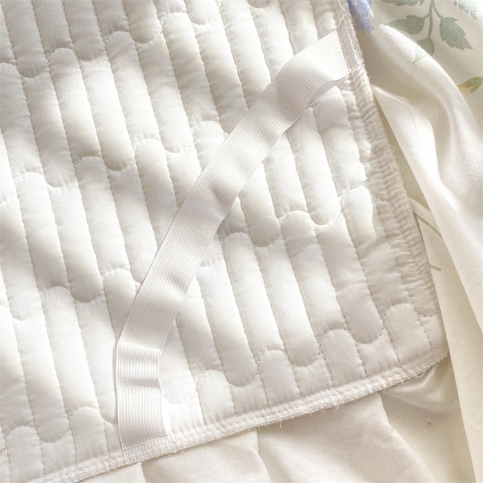 91家纺网 家纺一手货源 找家纺 乐逸家纺 2025新款100%纯棉全棉印花法式风情蕾丝花边床裙床盖 枫丹白露