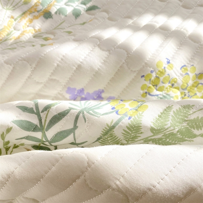 91家纺网 家纺一手货源 找家纺 乐逸家纺 2025新款100%纯棉全棉印花法式风情蕾丝花边床裙床盖 枫丹白露