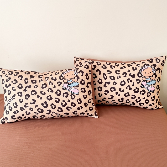 91家纺网 家纺一手货源 找家纺 （总）海岛哥哥 2025新款大版印花云感双层纱四件套