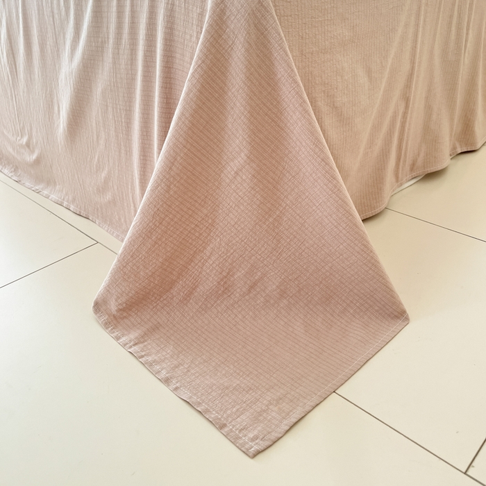 91家纺网 家纺一手货源 找家纺 港岛妹妹 2025新款大版印花云感双层纱四件套 狗狗音乐会