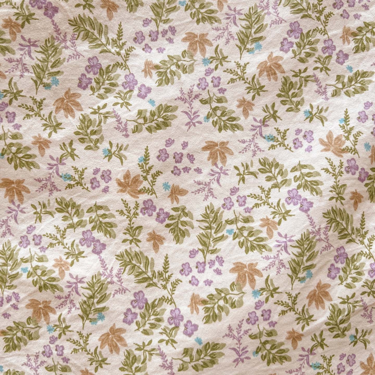 91家纺网 家纺一手货源 找家纺 格真 2026新款韩国小布袋A类古法水洗仿棉云感纱四件套 花间瑶