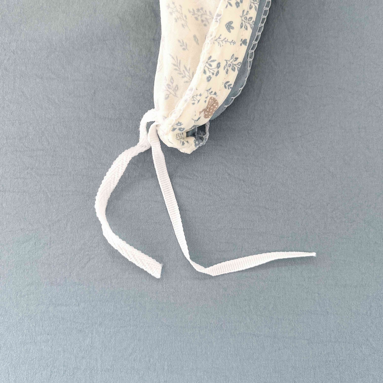 91家纺网 家纺一手货源 找家纺 格真 2026新款韩国小布袋A类古法水洗仿棉云感纱四件套 萌物