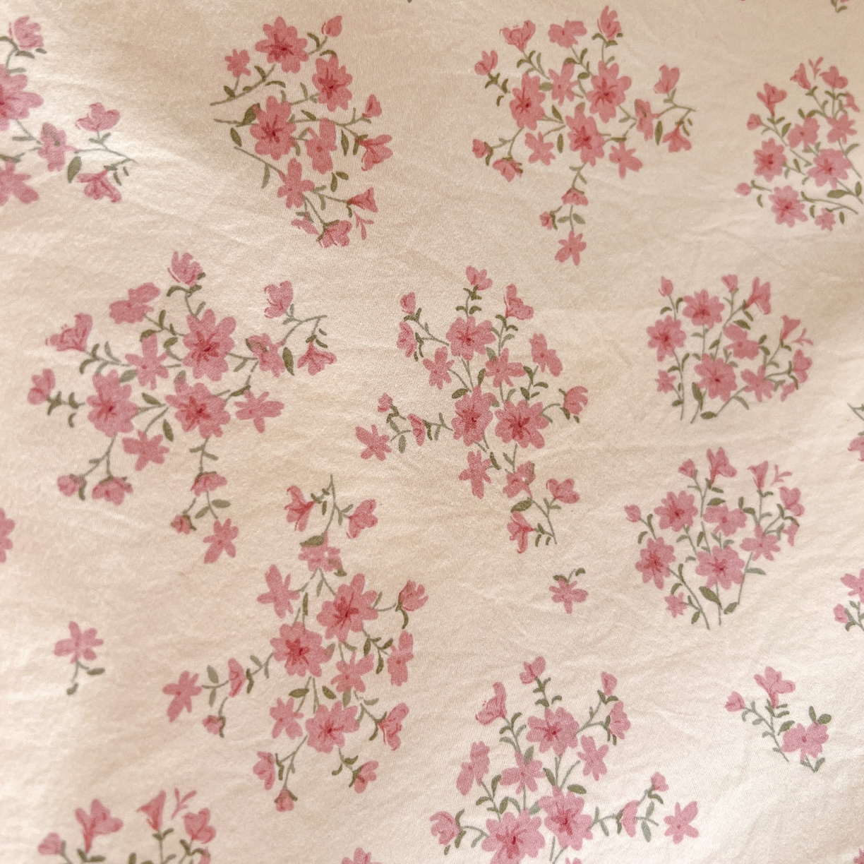 91家纺网 家纺一手货源 找家纺 格真 2026新款韩国小布袋A类古法水洗仿棉云感纱四件套 七分甜