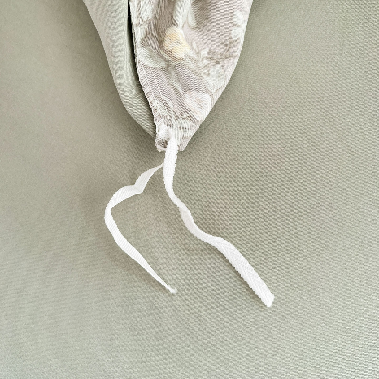 91家纺网 家纺一手货源 找家纺 格真 2026新款韩国小布袋A类古法水洗仿棉云感纱四件套 知否