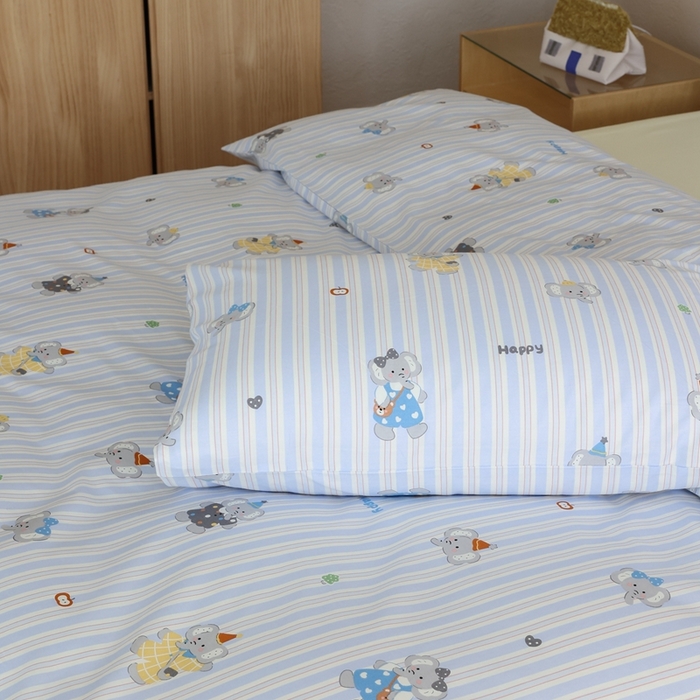 91家纺网 家纺一手货源 找家纺 棉眠 2026新款卡通40S全棉纯棉四件套-哈吉米 艾乐芬