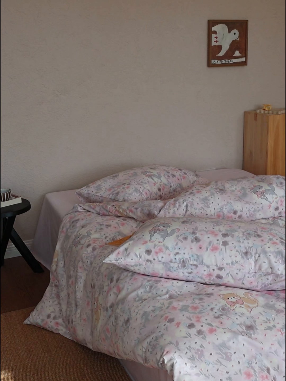 91家纺网 家纺一手货源 找家纺 棉眠 2026新款卡通40S全棉纯棉四件套-哈吉米 糖果屋