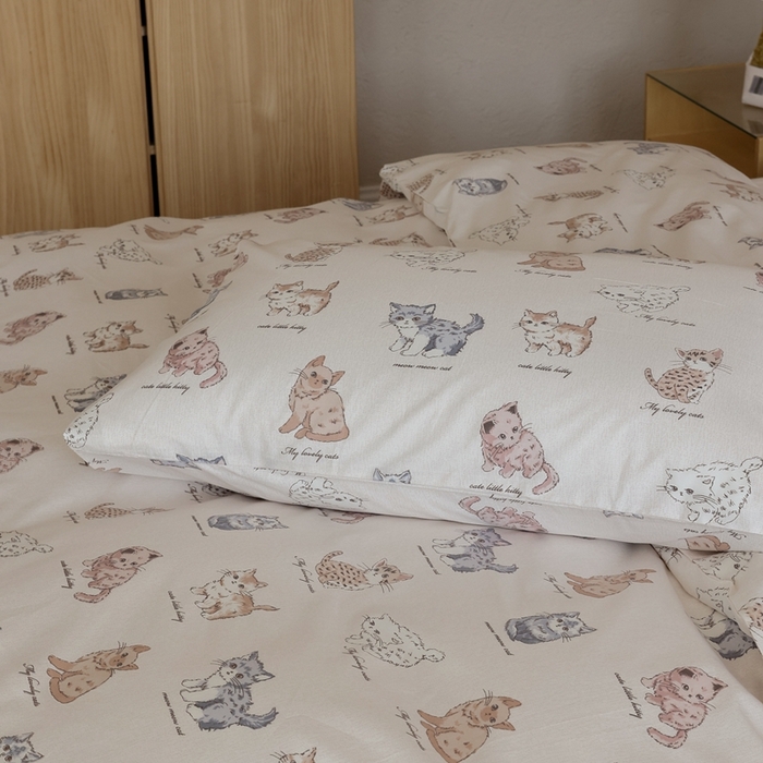 91家纺网 家纺一手货源 找家纺 棉眠 2026新款卡通40S全棉纯棉四件套-哈吉米 哈吉米