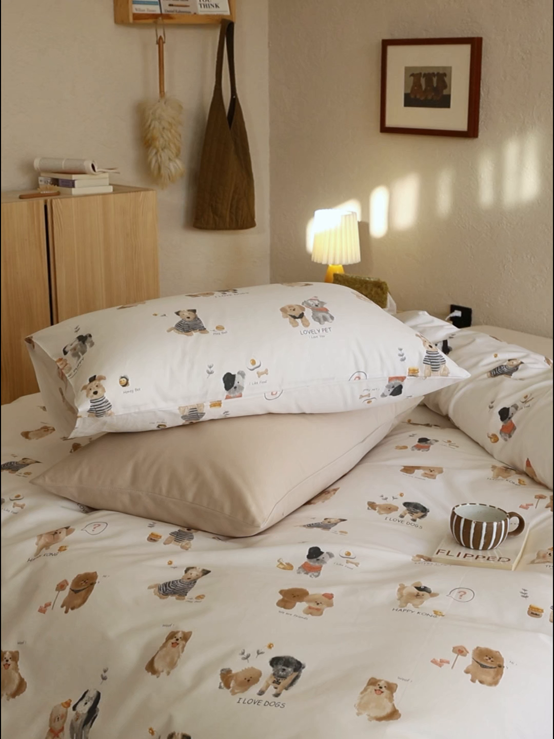 91家纺网 家纺一手货源 找家纺 棉眠 2026新款卡通40S全棉纯棉四件套-哈吉米 默言