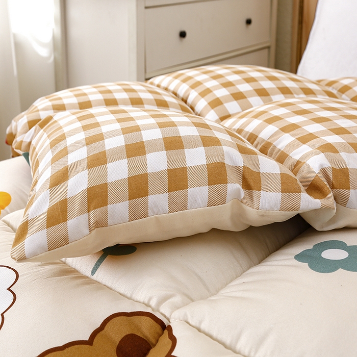 91家纺网 家纺一手货源 找家纺 （总）友承家纺 2026新款床上用品加厚保暖冬被棉被春秋被褥被芯学生单人宿舍羽丝棉被水洗棉垫被