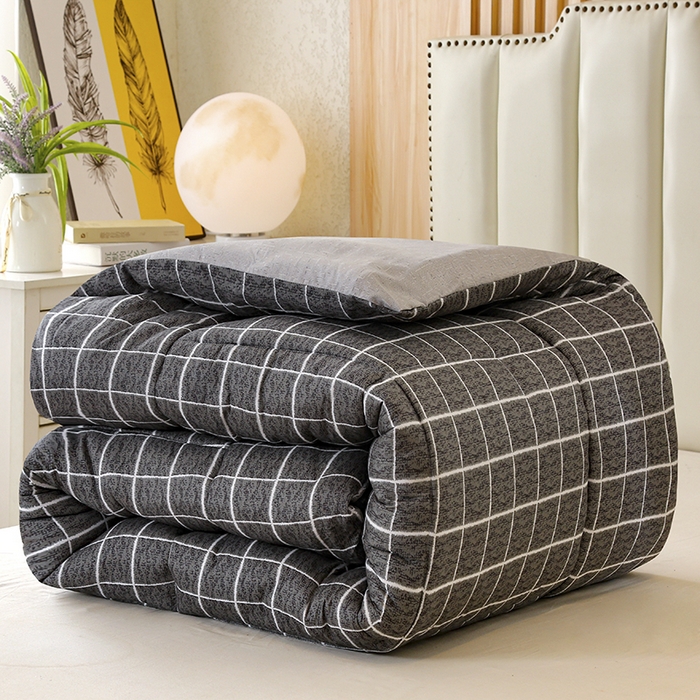 91家纺网 家纺一手货源 找家纺 友承家纺 2026新款床上用品加厚保暖冬被棉被春秋被褥被芯学生单人宿舍羽丝棉被水洗棉垫被 慕尼黑