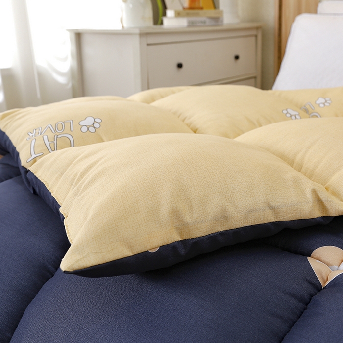 91家纺网 家纺一手货源 找家纺 友承家纺 2026新款床上用品加厚保暖冬被棉被春秋被褥被芯学生单人宿舍羽丝棉被水洗棉垫被 期待