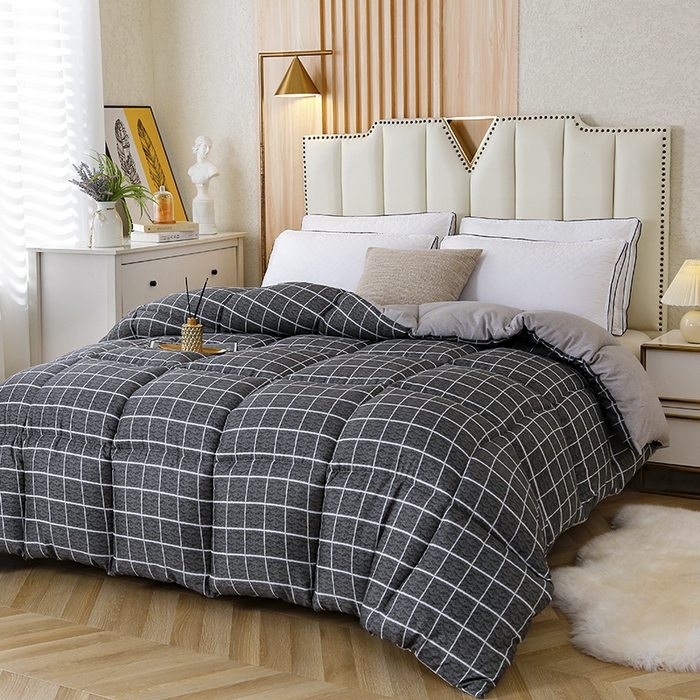 91家纺网 家纺一手货源 找家纺 友承家纺 2026新款床上用品加厚保暖冬被棉被春秋被褥被芯学生单人宿舍羽丝棉被水洗棉垫被 慕尼黑