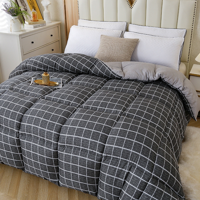 91家纺网 家纺一手货源 找家纺 友承家纺 2026新款床上用品加厚保暖冬被棉被春秋被褥被芯学生单人宿舍羽丝棉被水洗棉垫被 慕尼黑