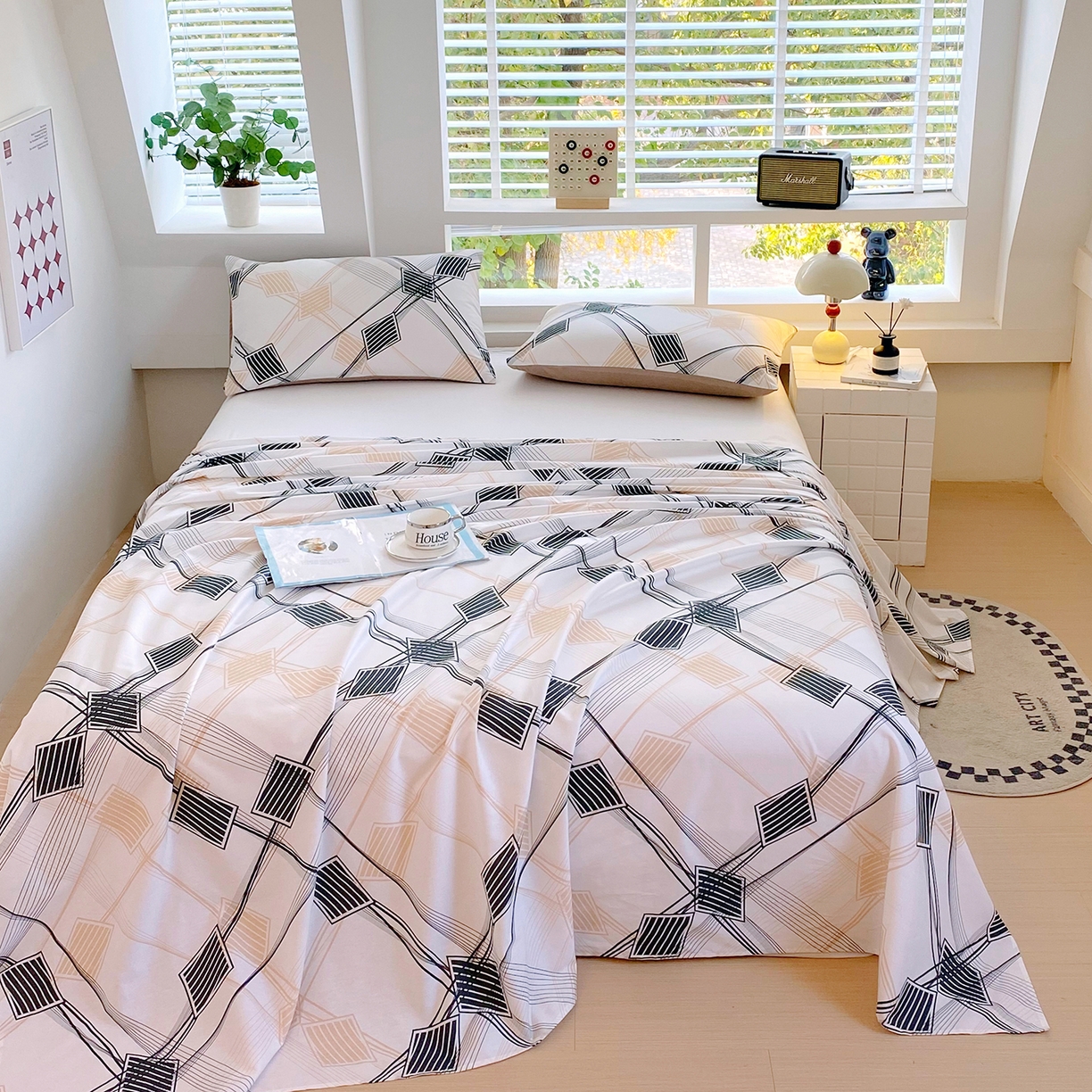 （总）小懒猪 2026全棉纯棉印花单床单床单单件