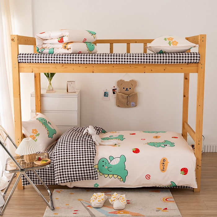 91家纺网 家纺一手货源 找家纺 （总）友承家纺 2026新款床上用品磨毛四件套被单被套学生宿舍单人三件套被罩单件四季通用150cmx200cm